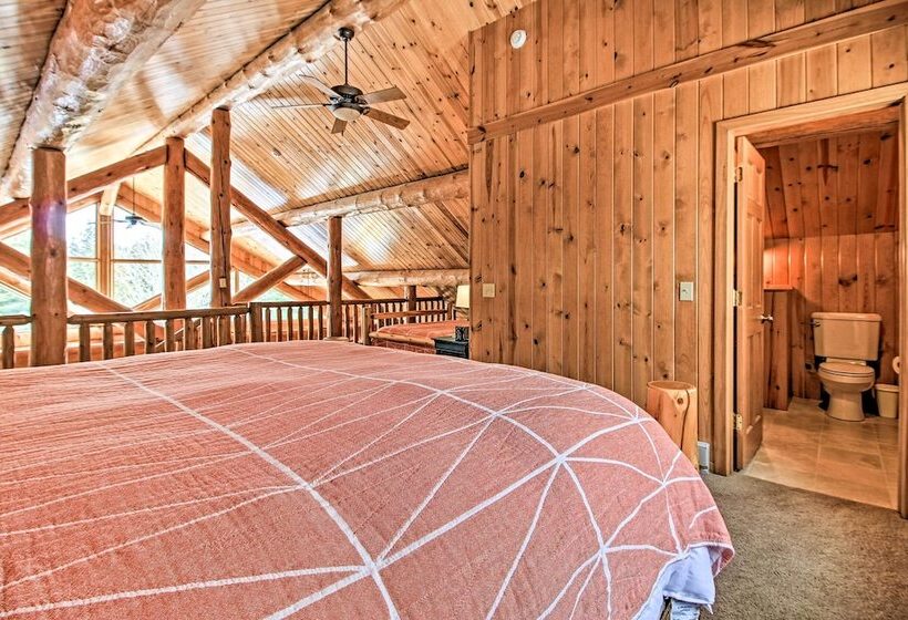 Lakefront Log Cabin W/dock ~9 Mi To Lutsen Mtn