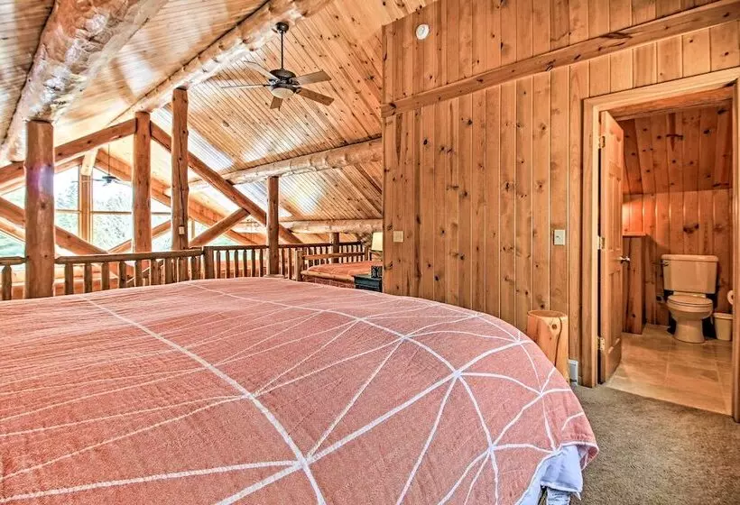 Lakefront Log Cabin W/dock ~9 Mi To Lutsen Mtn