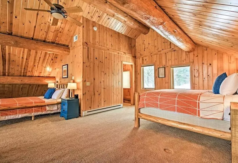 Lakefront Log Cabin W/dock ~9 Mi To Lutsen Mtn