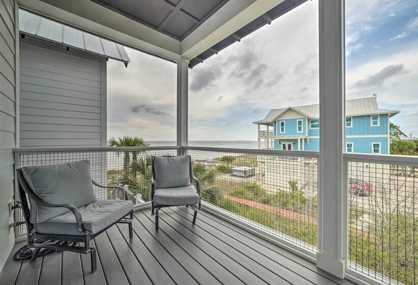 Luxe Beachfront Windmark Cottage W/ Deck!