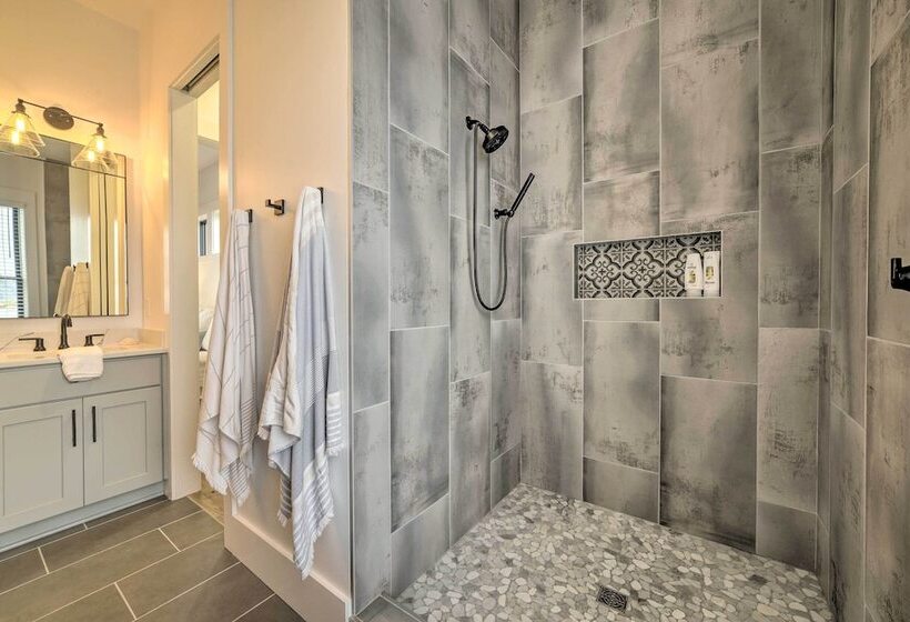 Luxe Beachfront Windmark Cottage W/ Deck!