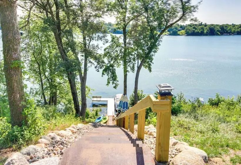 Dock + Kayaks: Alexandria Chain Of Lakes Escape!