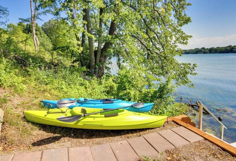 Dock + Kayaks: Alexandria Chain Of Lakes Escape!