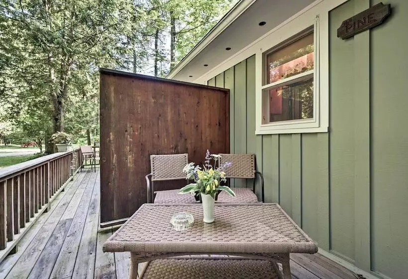 Pine Cottage  Duplex W/ Deck: Walk To State Park!