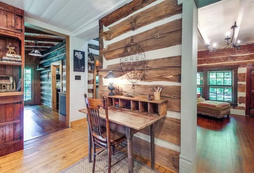 Restored Buchanan Log Cabin On 9 Mile Creek!