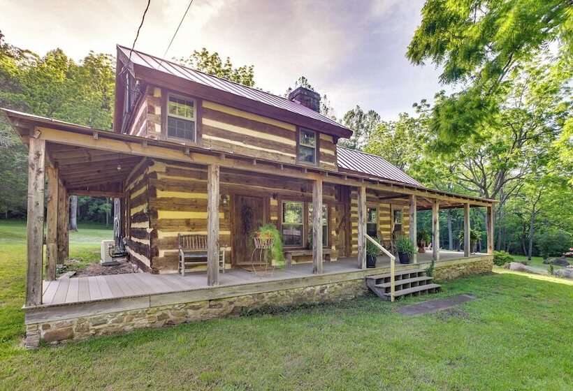 Restored Buchanan Log Cabin On 9 Mile Creek!