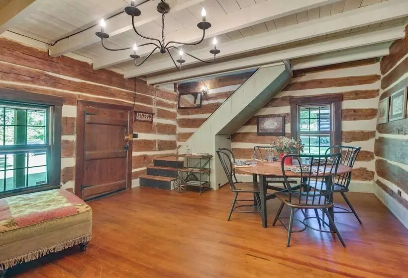 Restored Buchanan Log Cabin On 9 Mile Creek!