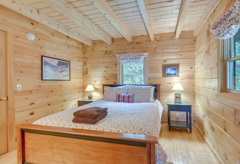 Updated Log Cabin Near Story Land & Diana S Baths!