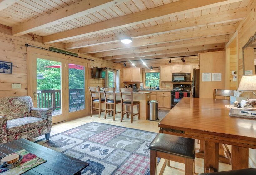 Updated Log Cabin Near Story Land & Diana S Baths!