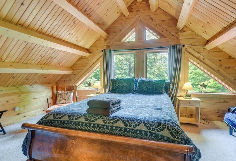 Updated Log Cabin Near Story Land & Diana S Baths!