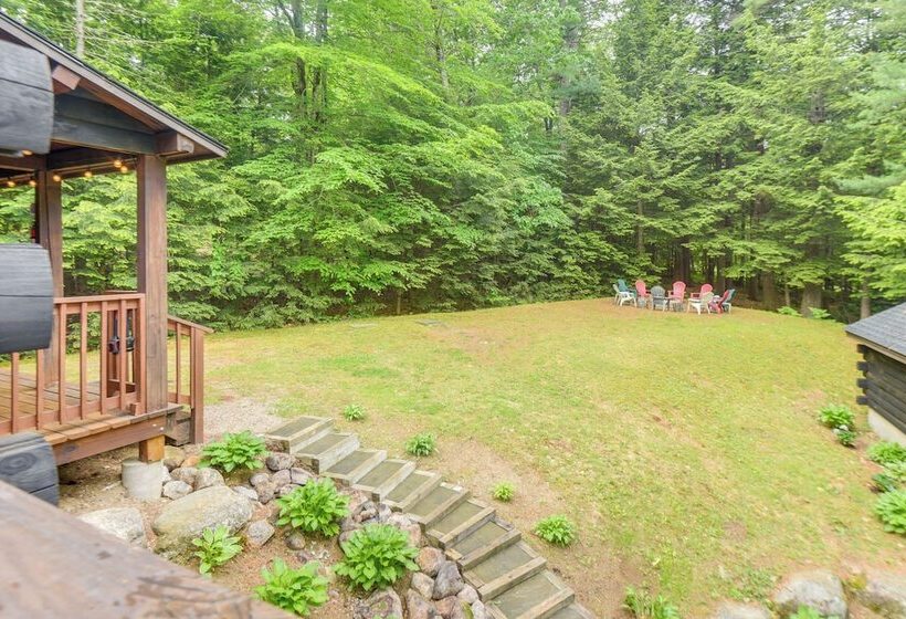 Updated Log Cabin Near Story Land & Diana S Baths!