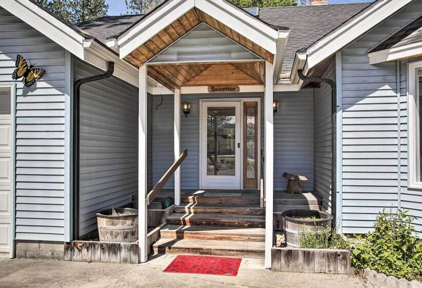 All Seasons Chewelah Home: Fish, Golf & Ski!