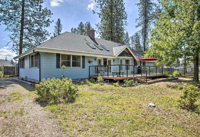 All Seasons Chewelah Home: Fish, Golf & Ski!