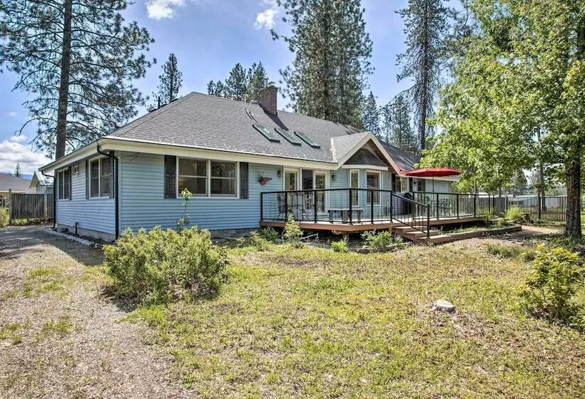 All Seasons Chewelah Home: Fish, Golf & Ski!