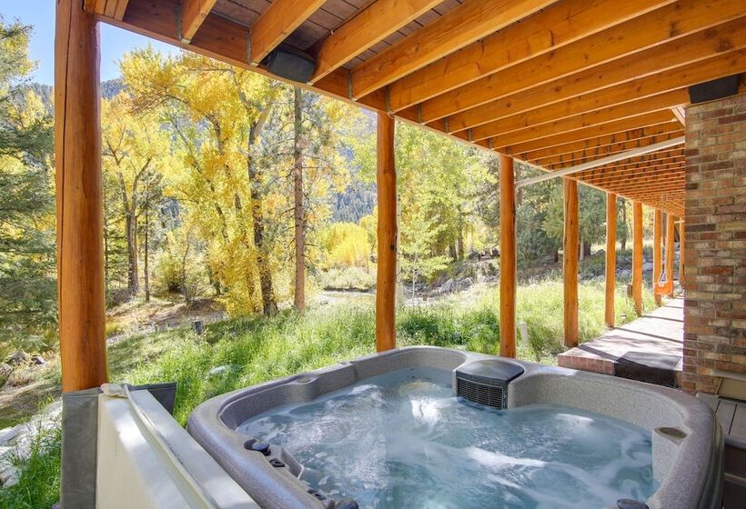 Casa Immaculata  On Chalk Creek W/ Views!