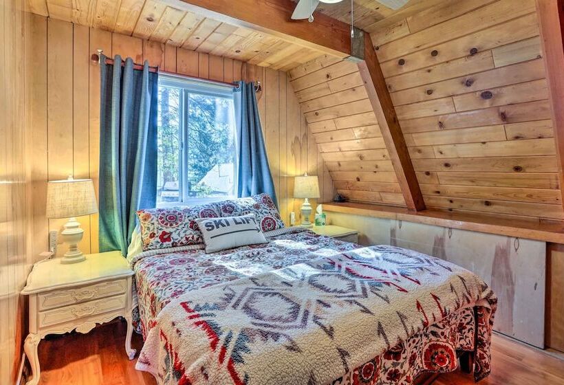 Cozy A Frame W/ Hot Tub Near Arrowbear Lake!