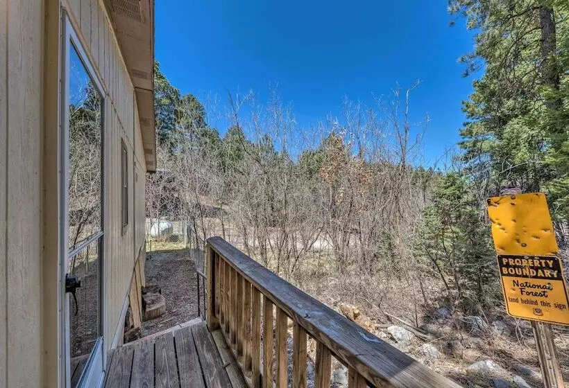 Cozy Cloudcroft Cabin W/ Deck & Gas Grill!