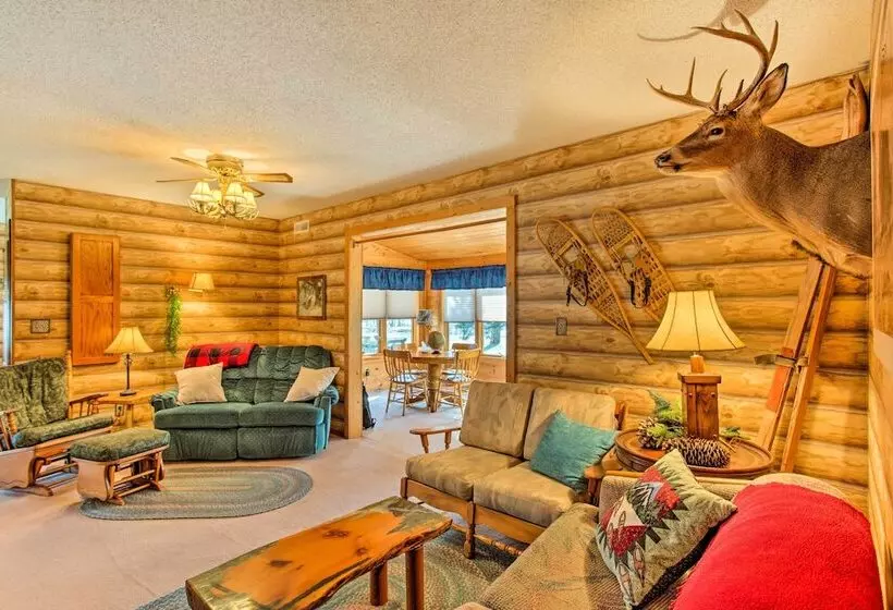 Cozy Lake Nebagamon Cabin 15 Minutes To The Lake!