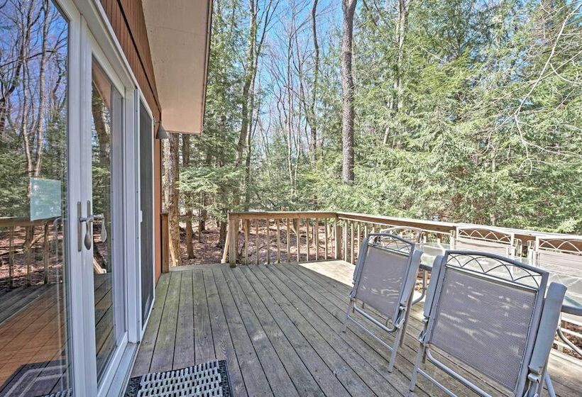 Creekside Arrowhead Lake House W/ Dock & Canoe!