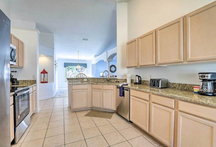 8 Mi To Disney World: Home W/ Lanai + Game Room!