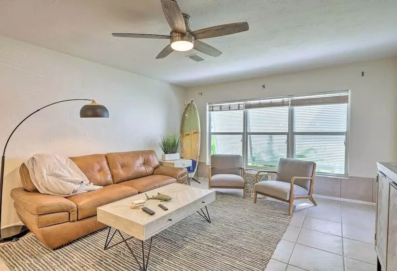 Walkable Florida Duplex: 2 Blocks To Cocoa Beach!