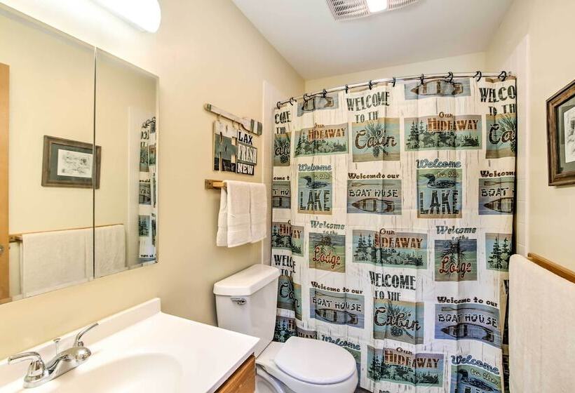 Lakefront Olympia Home W/ Private Dock + Views!