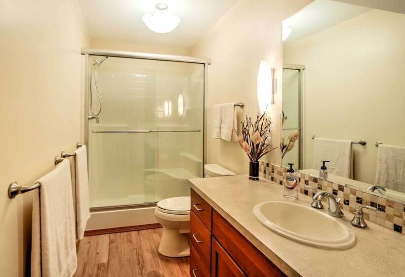 Lakefront Olympia Home W/ Private Dock + Views!