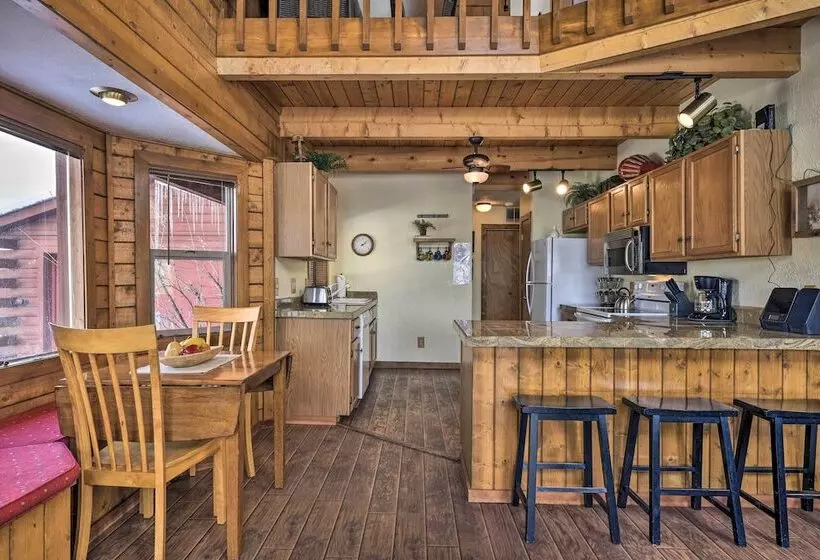 Rustic Village Lake Cabin Escape W/ Deck & Grill!