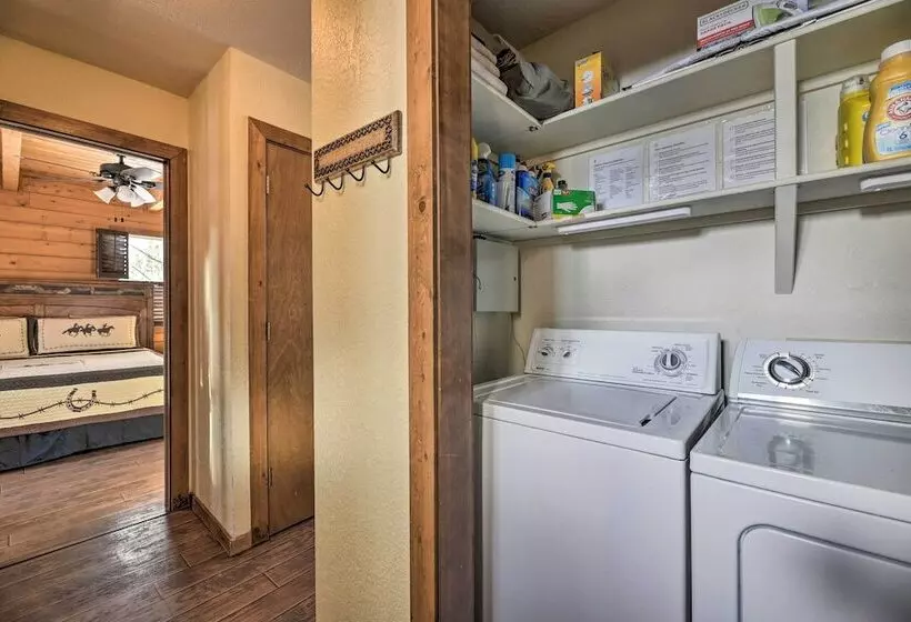 Rustic Village Lake Cabin Escape W/ Deck & Grill!