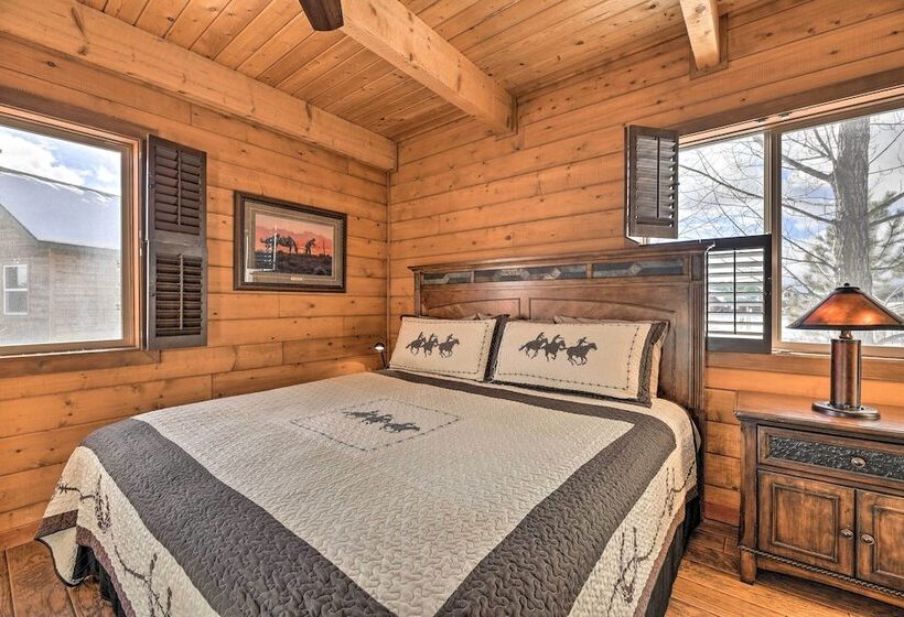 Rustic Village Lake Cabin Escape W/ Deck & Grill!