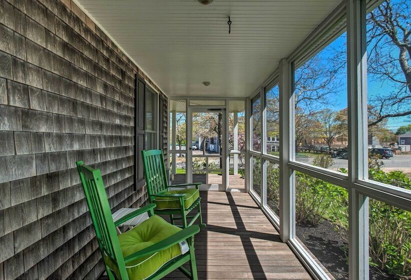 Traditional Martha S Vineyard Home W/ Porch & Yard
