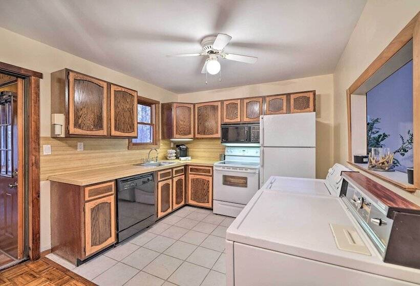 Furnished Deck + Fire Pit: Lake Wallenpaupack Home