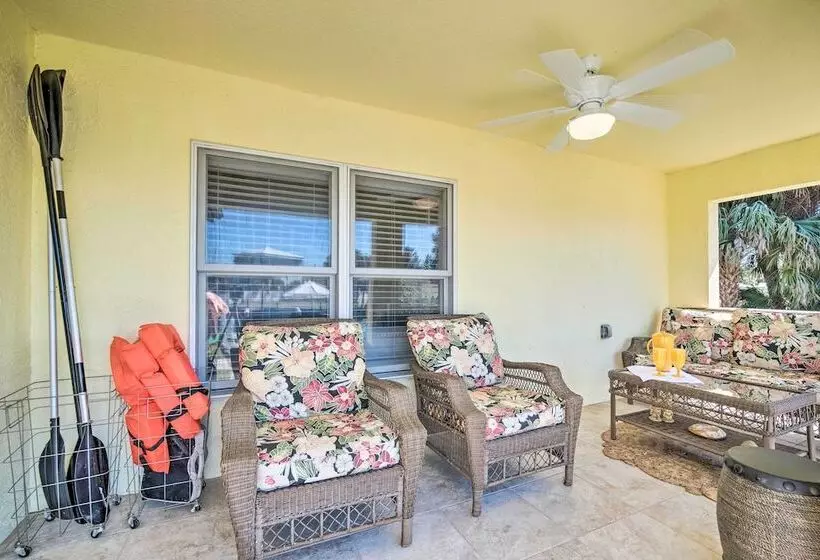 Waterfront Home On Canal W/ Private Dock & Kayaks