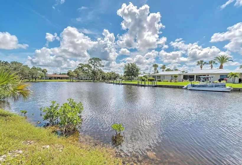 Waterfront Home On Canal W/ Private Dock & Kayaks