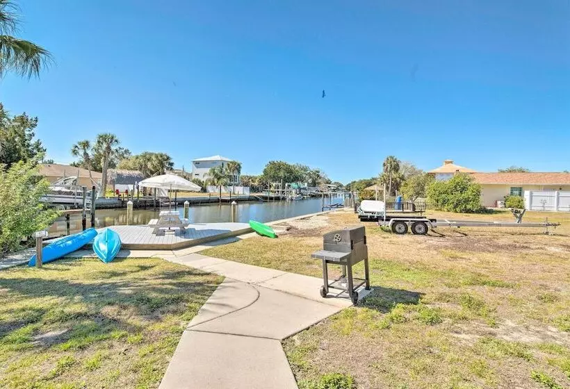 Waterfront Home On Canal W/ Private Dock & Kayaks