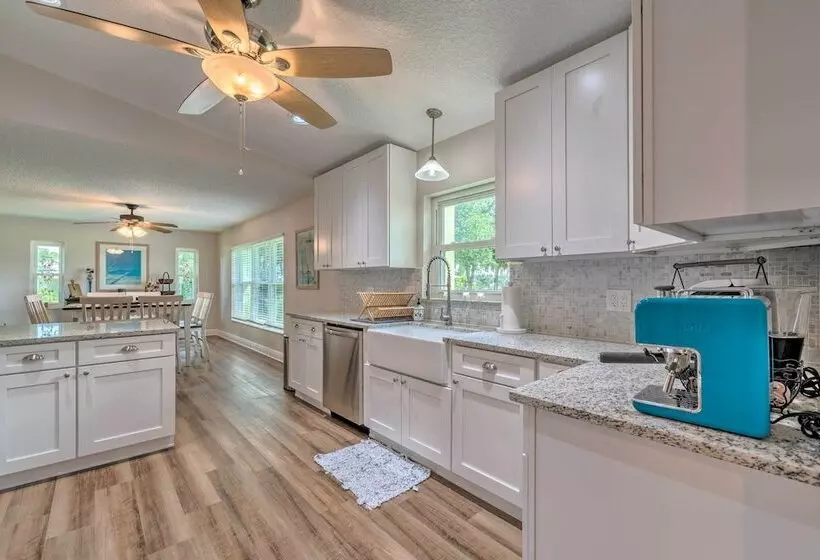 Waterfront Home On Canal W/ Private Dock & Kayaks