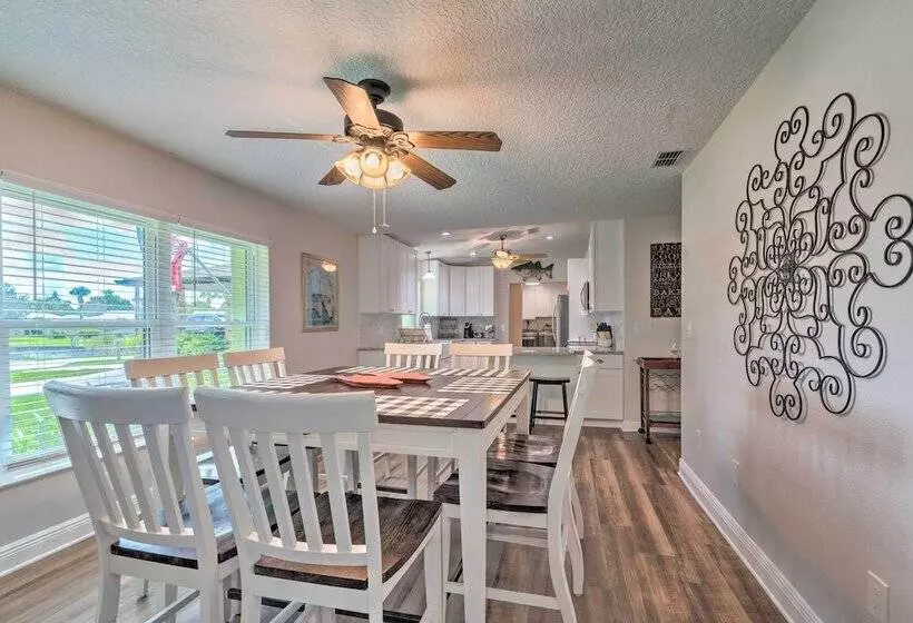 Waterfront Home On Canal W/ Private Dock & Kayaks