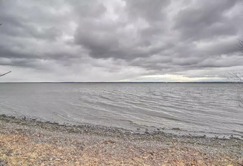 Waterfront Home W/ Dock & Beach On Lake Champlain!