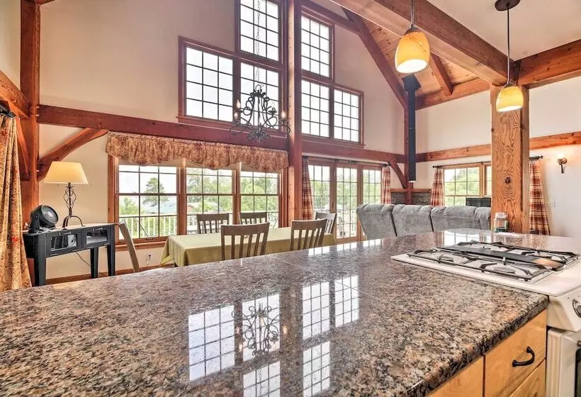 Waterfront Home W/ Dock & Beach On Lake Champlain!