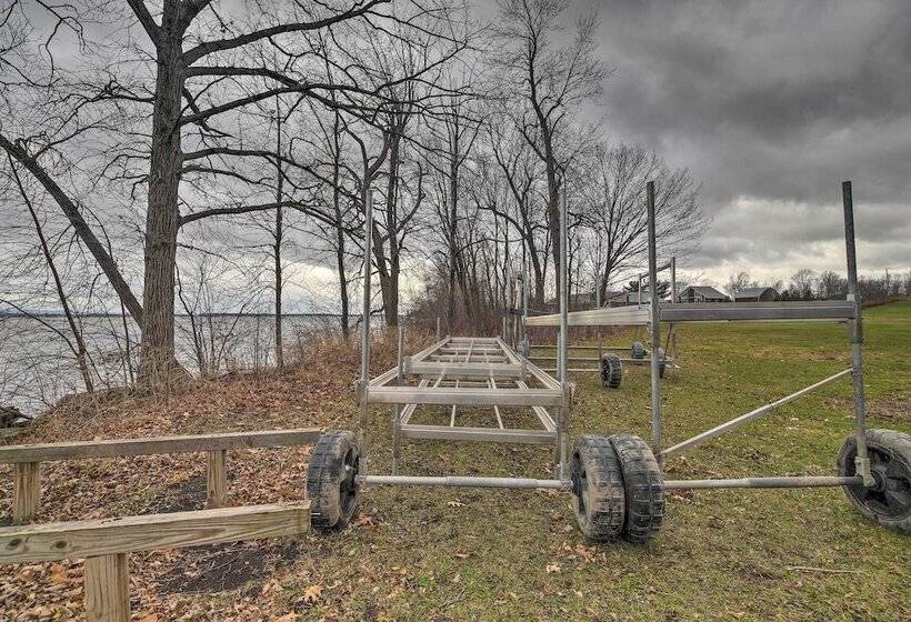 Waterfront Home W/ Dock & Beach On Lake Champlain!