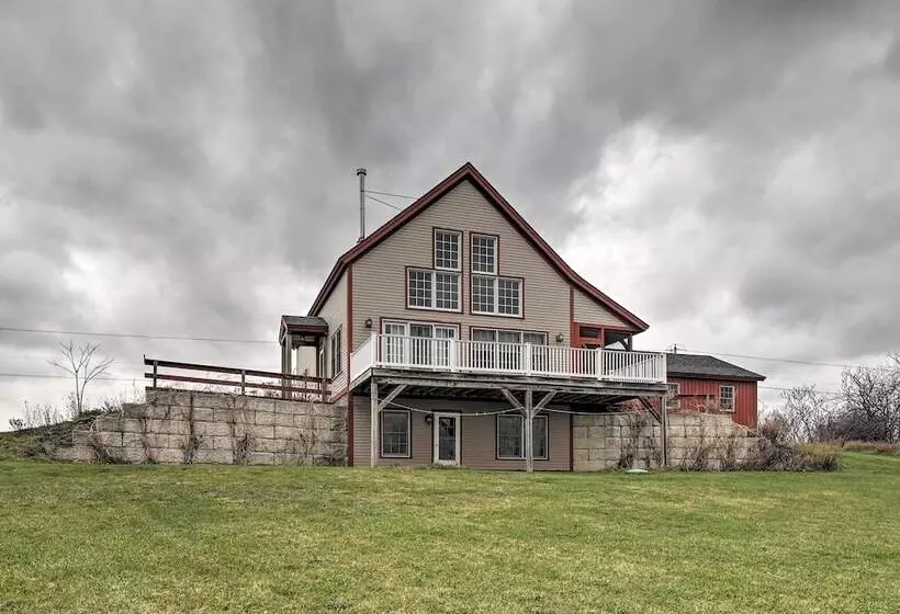 Waterfront Home W/ Dock & Beach On Lake Champlain!