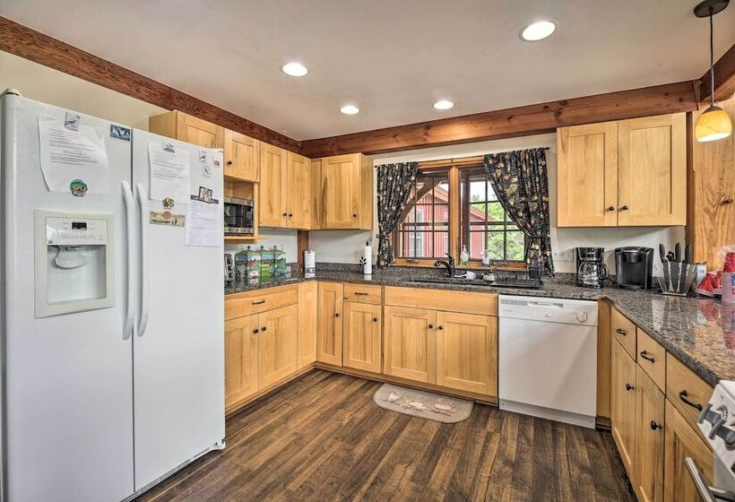 Waterfront Home W/ Dock & Beach On Lake Champlain!