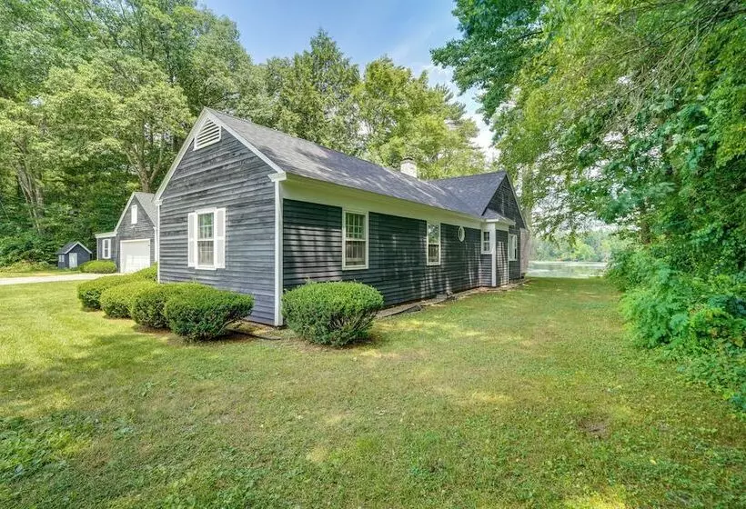 Skiing & Hiking: Water View Home In The Berkshires