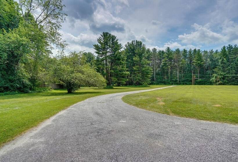 Skiing & Hiking: Water View Home In The Berkshires