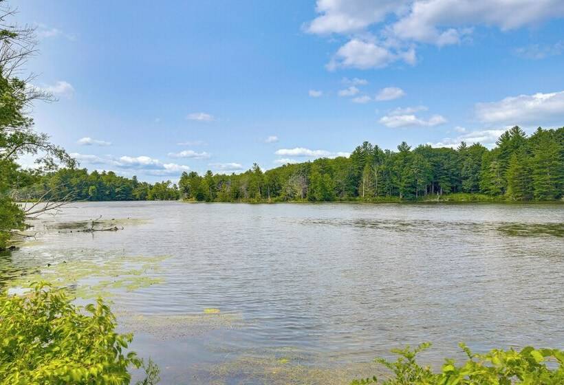 Skiing & Hiking: Water View Home In The Berkshires