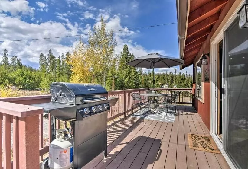 4 Mi To Grand Lake: Mtn View Cabin W/ Fire Pit!