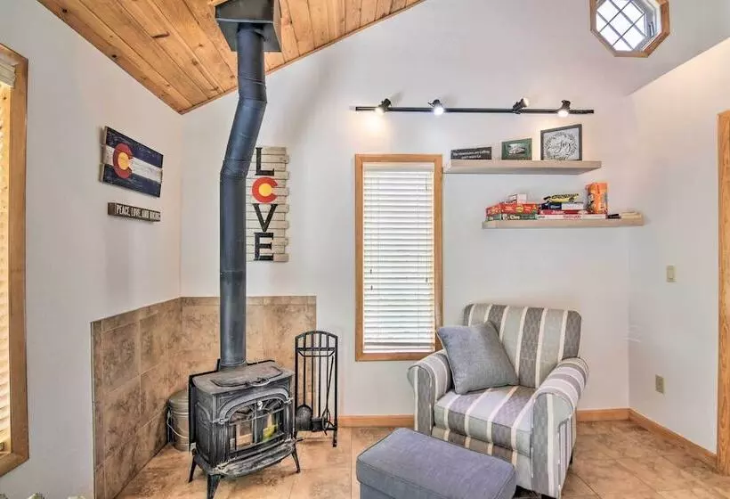 4 Mi To Grand Lake: Mtn View Cabin W/ Fire Pit!