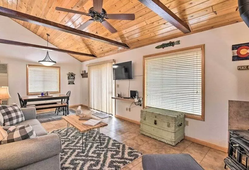 4 Mi To Grand Lake: Mtn View Cabin W/ Fire Pit!