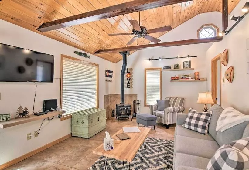 4 Mi To Grand Lake: Mtn View Cabin W/ Fire Pit!