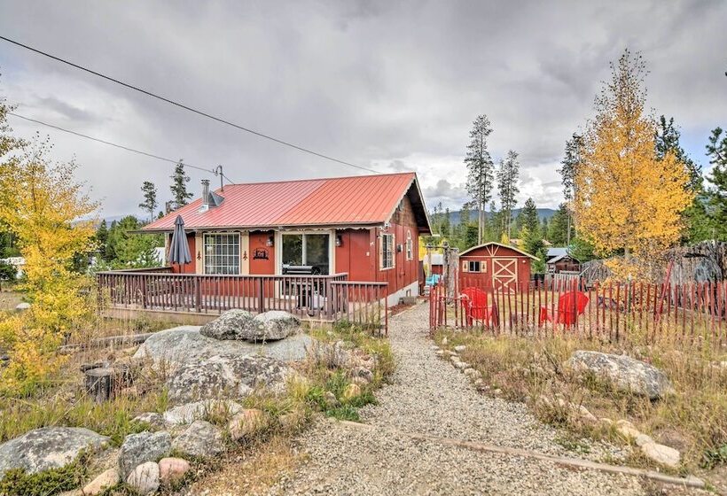 4 Mi To Grand Lake: Mtn View Cabin W/ Fire Pit!